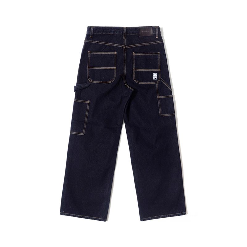OC Raw Denim Carpenter Pants (Deep Blue)
