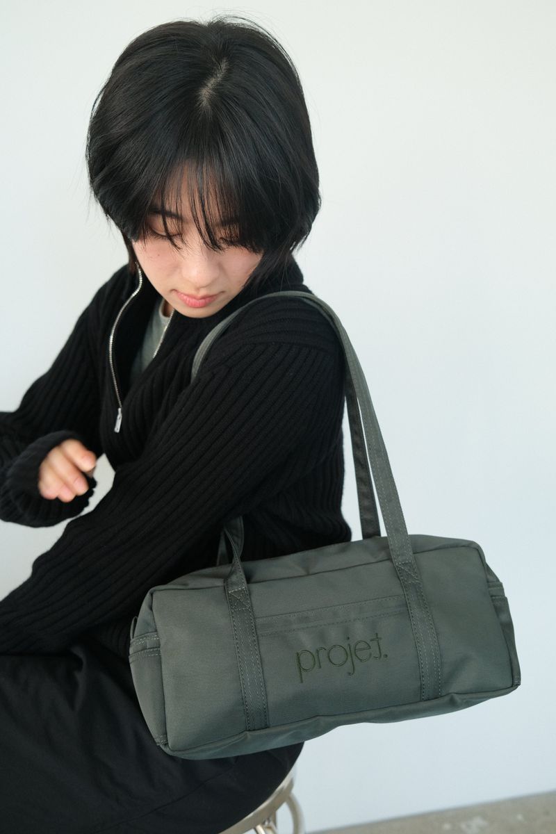 compact duffle bag (deep green)