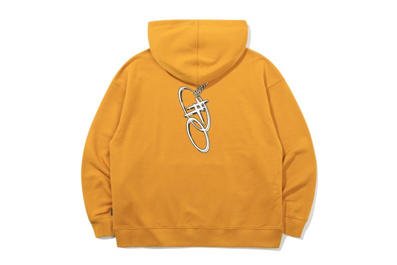 SILVER CLIP PENDANT LOGO HOODIE