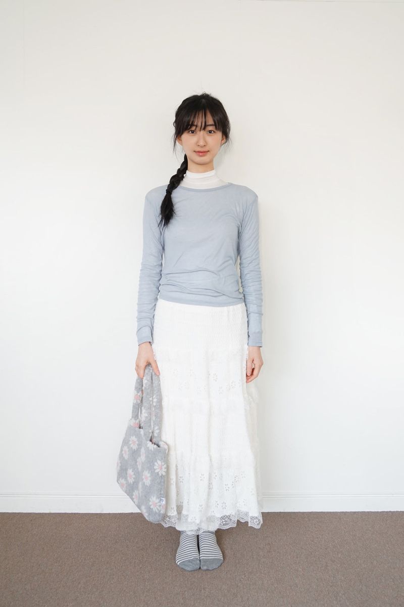 Blumi bag - Pink blossom (Grey)
