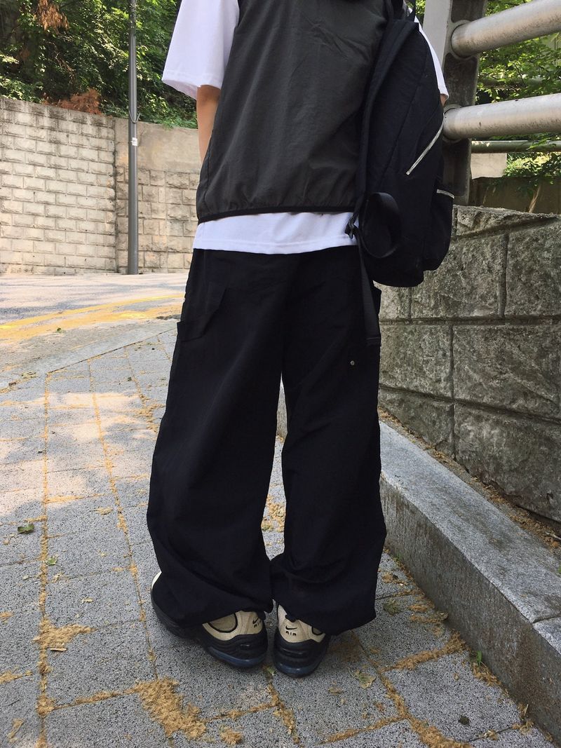 Swan Nylon Carpenter Pants 3C