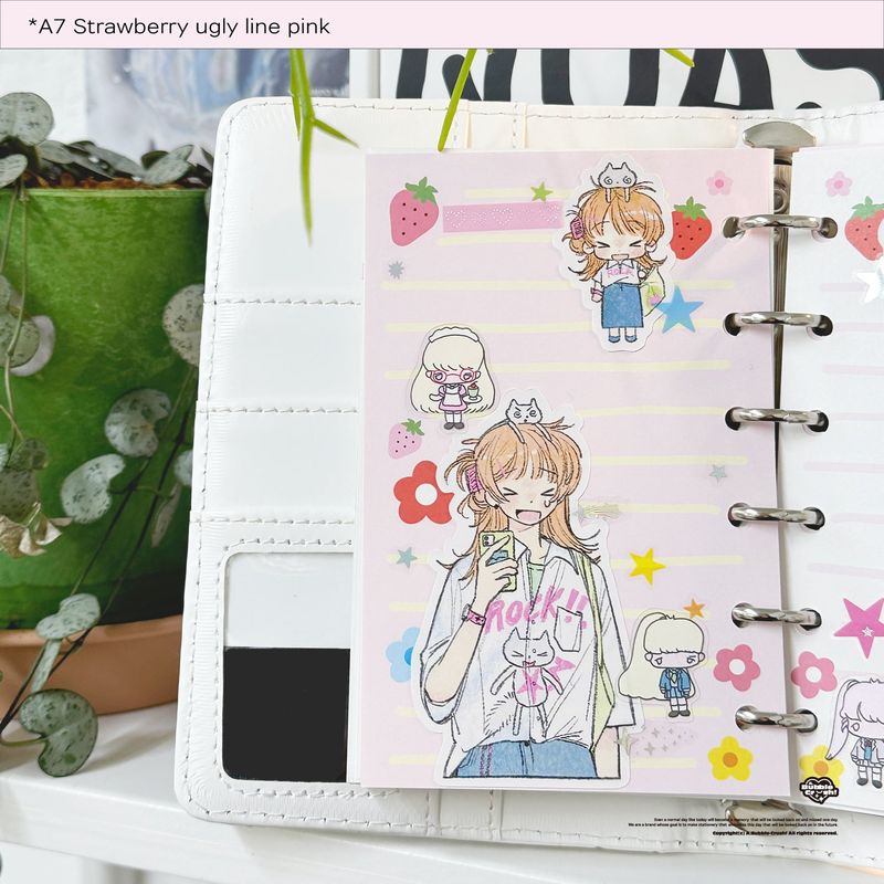 A7 strawberry refill set