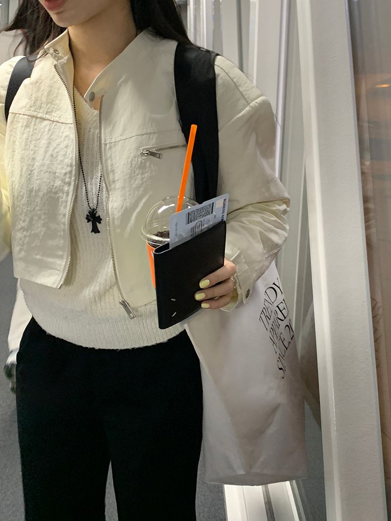 [MADE] Airport long bootcut banding pants -Basic