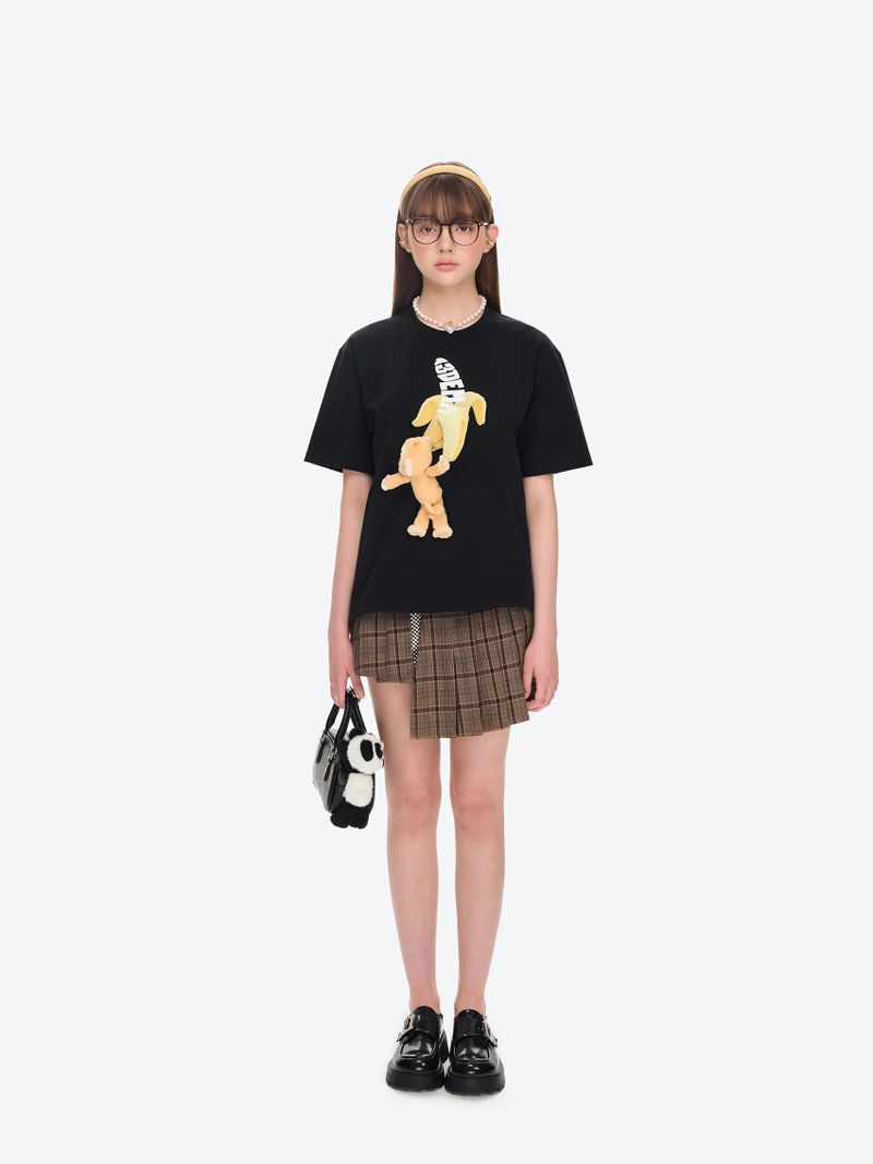 13DE MARZO（トレセ・デ・マルゾ）の「13DE MARZO モンキーバナナベアTシャツ（トップス）」