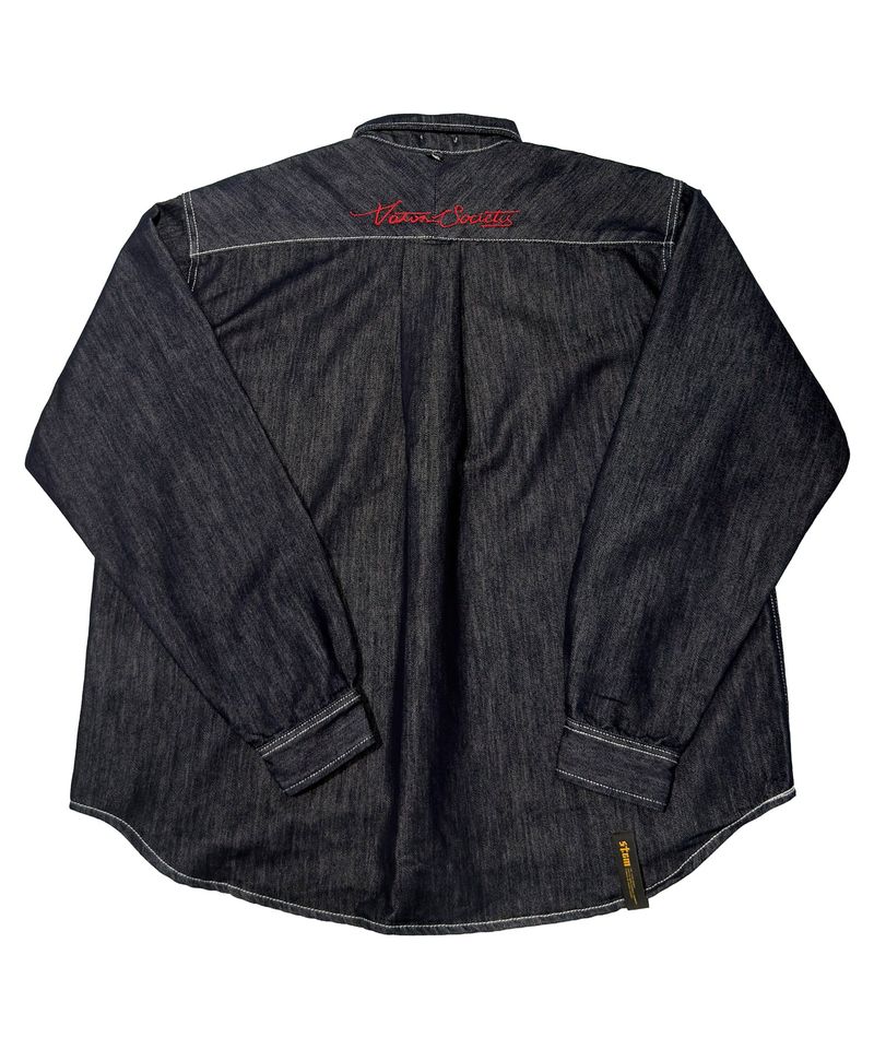 DENIM SHIRTS JACKET RAW