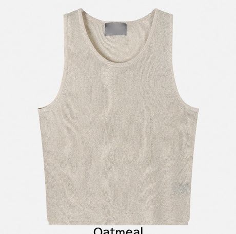 Soft Rib Sleeveless Knit