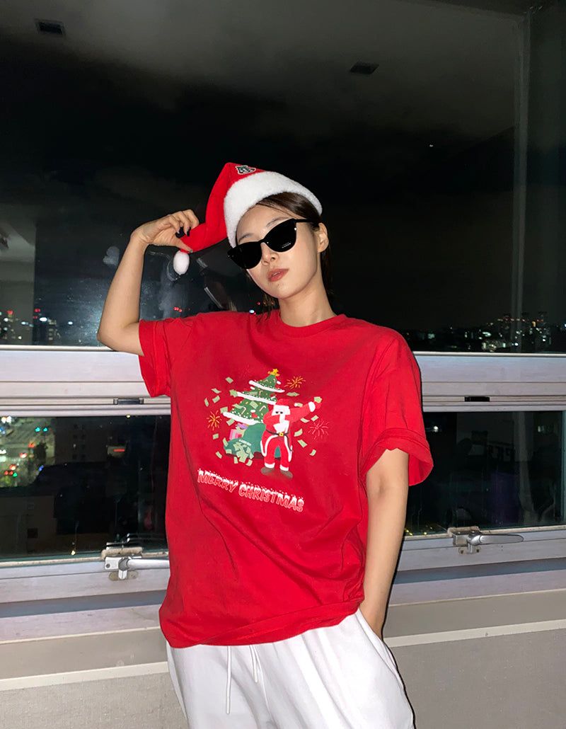 A GOOD DAY（ア グッドデイ）の「X-MAS EDITION T (RED)（Tops）」