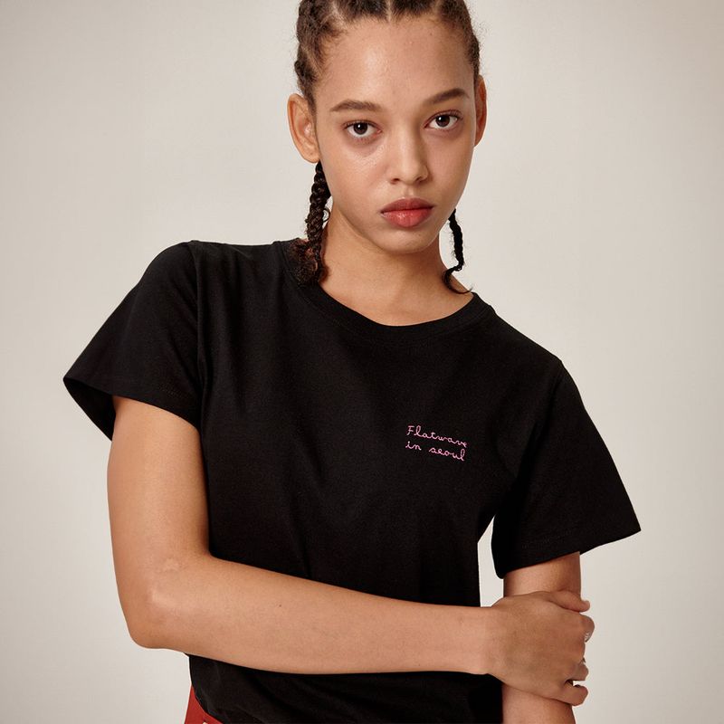 Fika Classic Logo T-Shirt Black