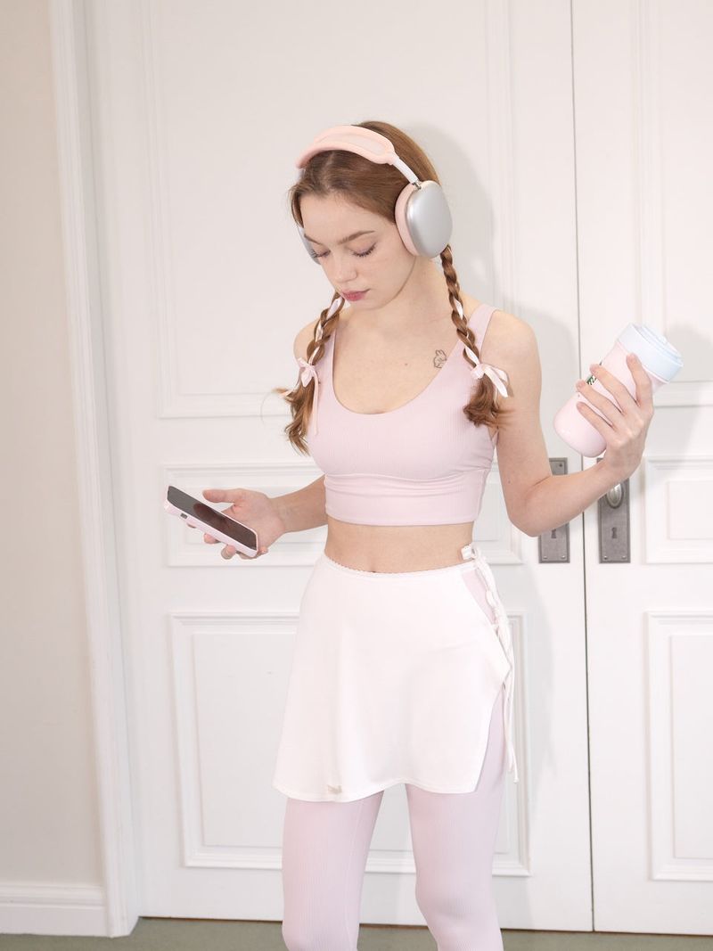 WRAP HIP COVER SKIRT - WHITE