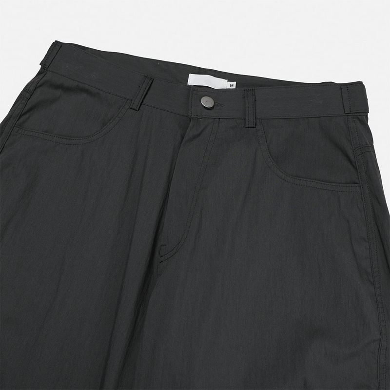 Brit light curved wide pants