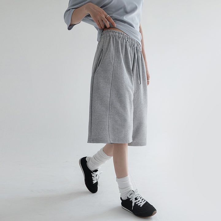 [Redien] パネルカット トレーニング バミューダパンツ 3カラー