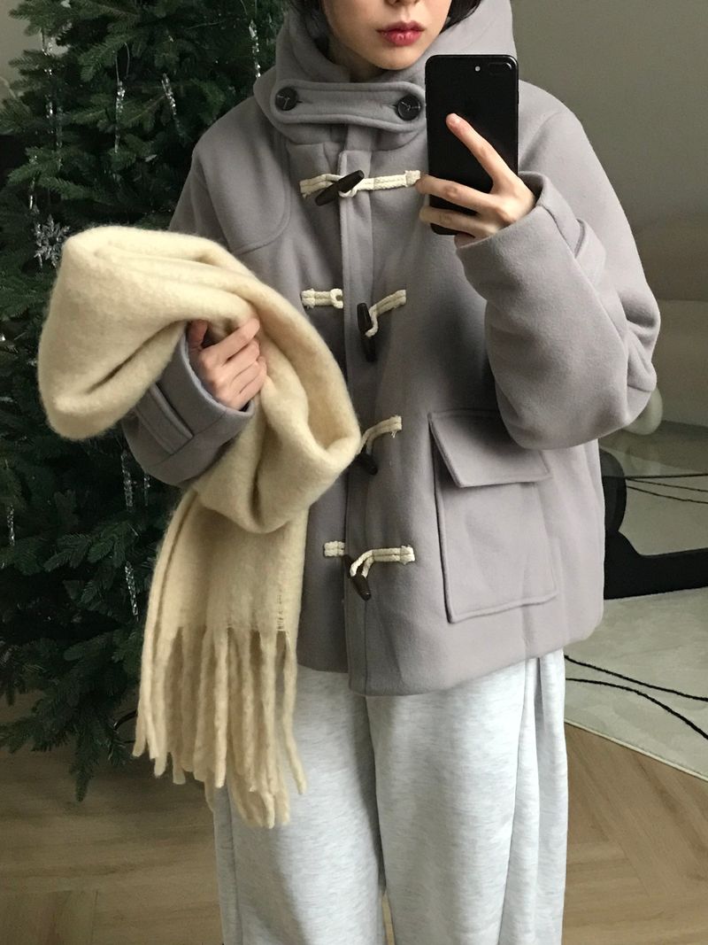 Pleasure duffle short coat