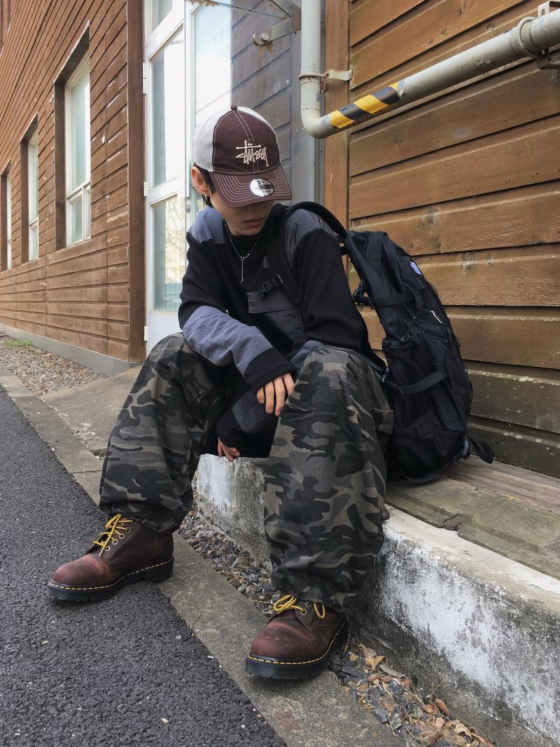 Birkin Camo Wide Pants 2C