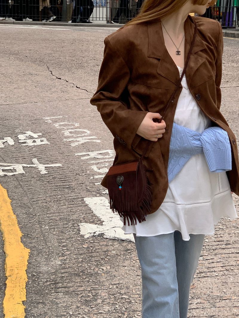 Benvers suede jacket