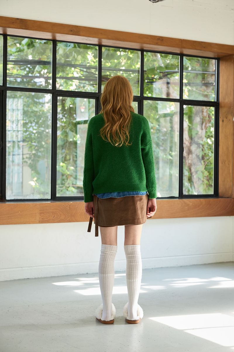 JUICY ROUND KNIT / GREEN