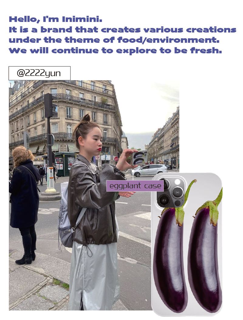 Eggplant case - Matt hard