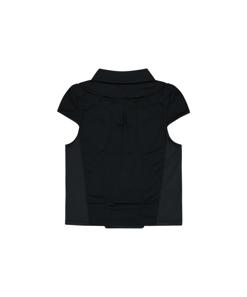 Detachable Collar T-shirt / Black