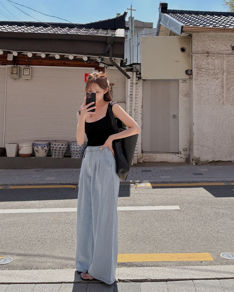 MAYBINS(メイビンス)の「Boom Summer Wide Denim Pants(Pants)」