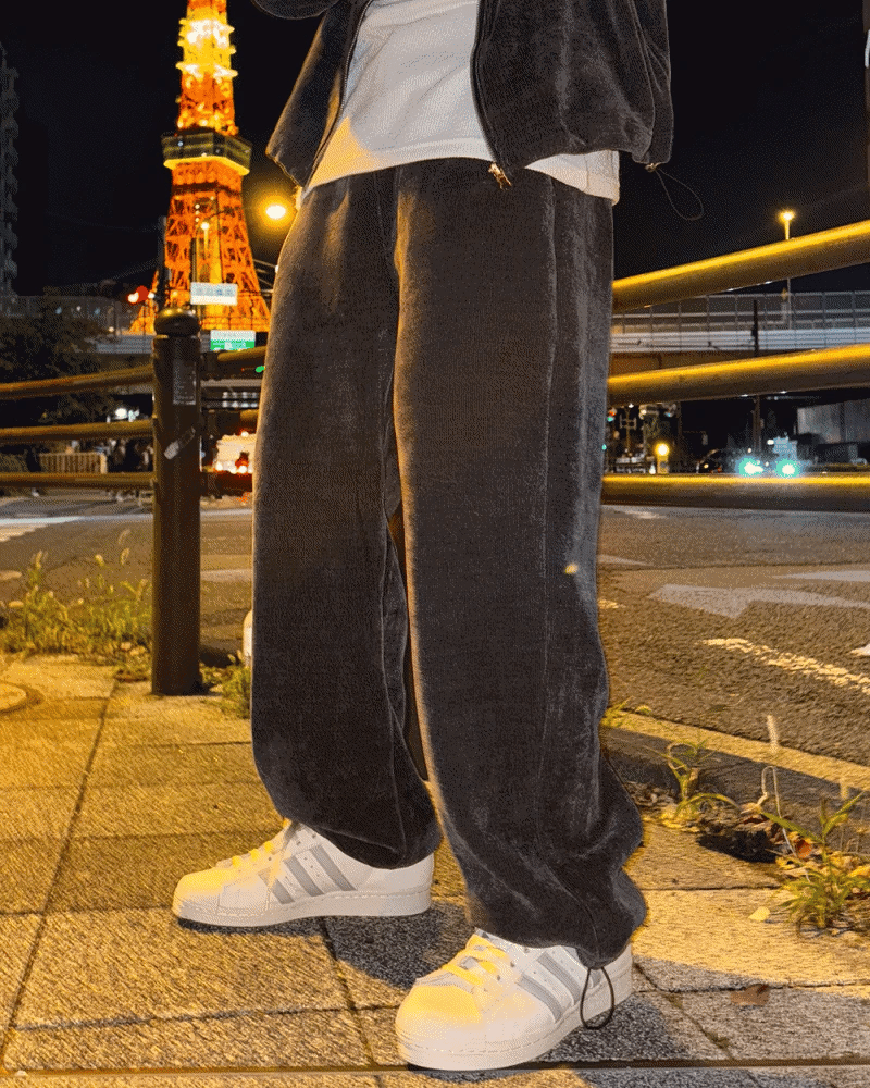 NOCELCOZY（ノセルコジー）の「NOCELCOZY Luxury Velvet Knit Pants 2 colors（Pants）」