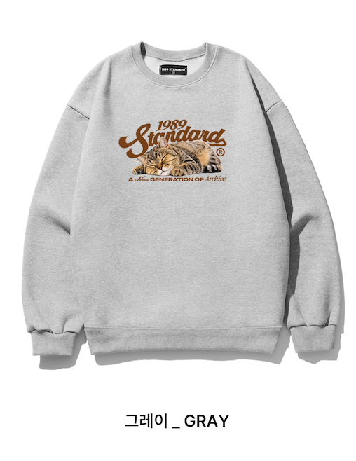 1989STANDARD(1989スタンダード)の「PURRING CAT Sweatshirt(STMSTD-0101)(Tops)」
