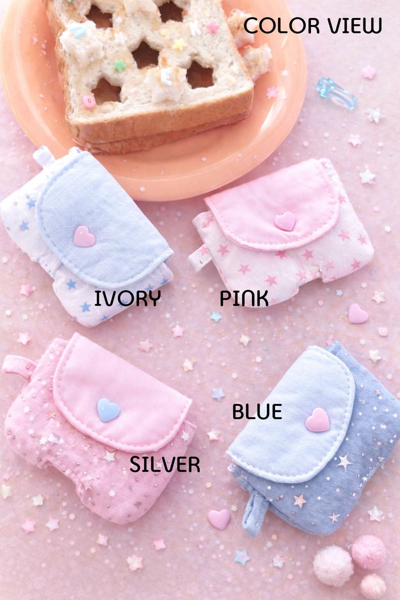 Star embroidery point AirPod case (4colors)