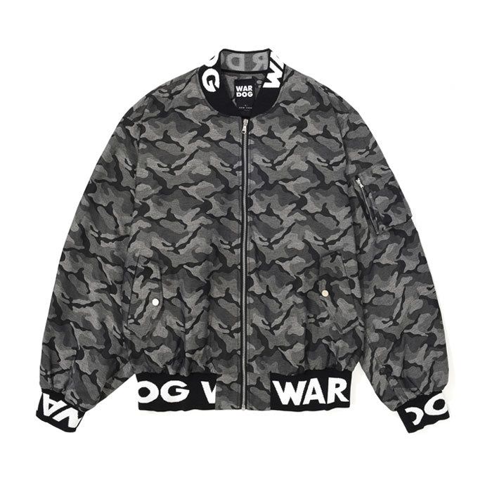 Camouflage Bomber Jacket