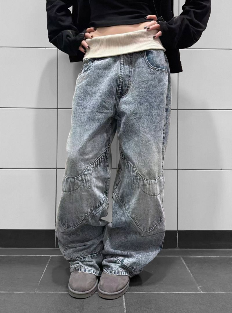 THEAIRTOWN(ザエアータウン)の「Ice age banding denim pt(Pants)」