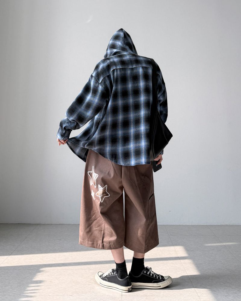 Crown Check Hood Shirts