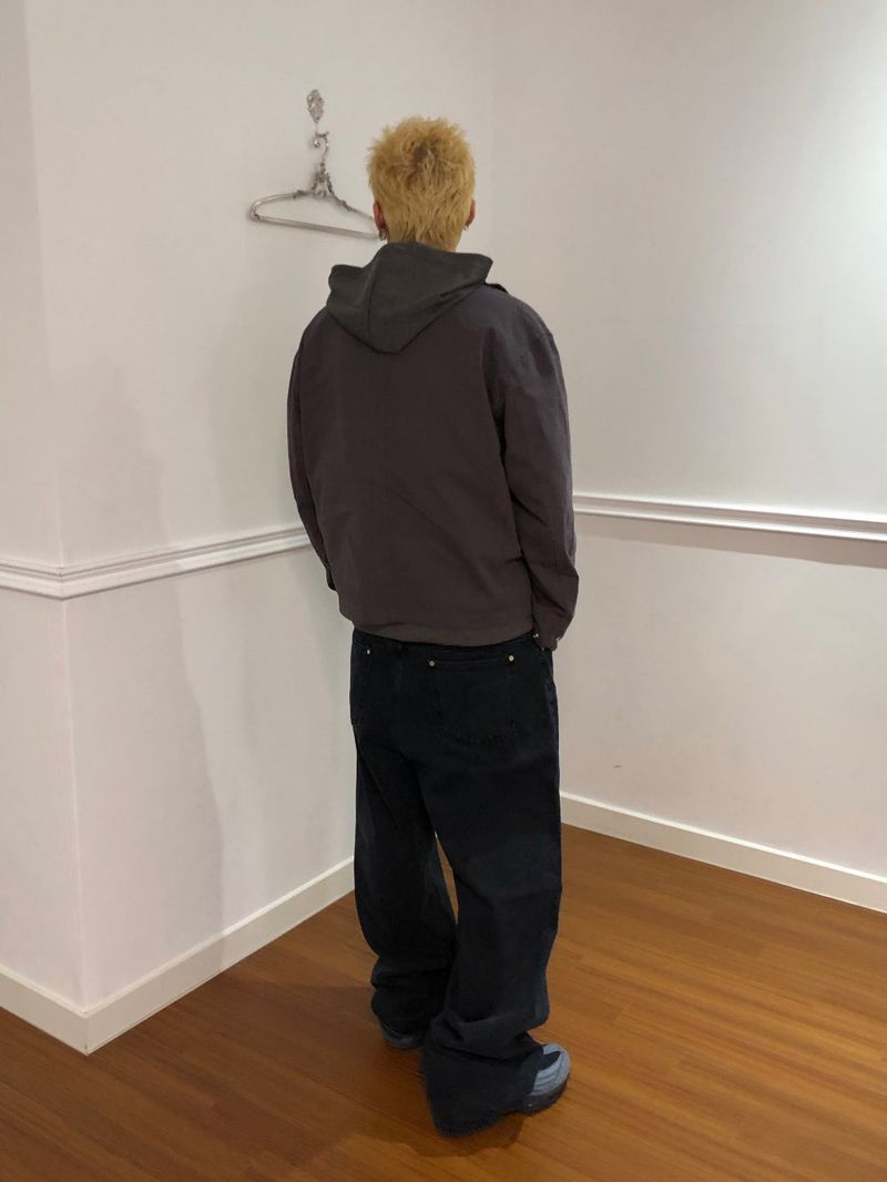 WASHED SHORT FIELD JACKET
