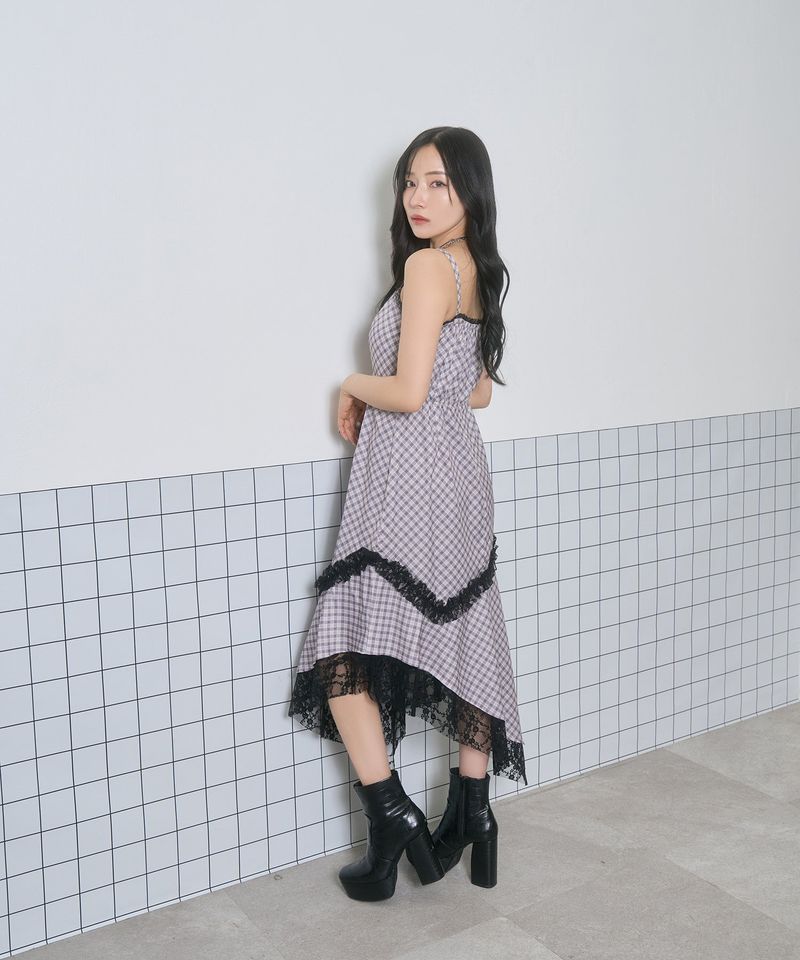 イレヘムレースキャミワンピ