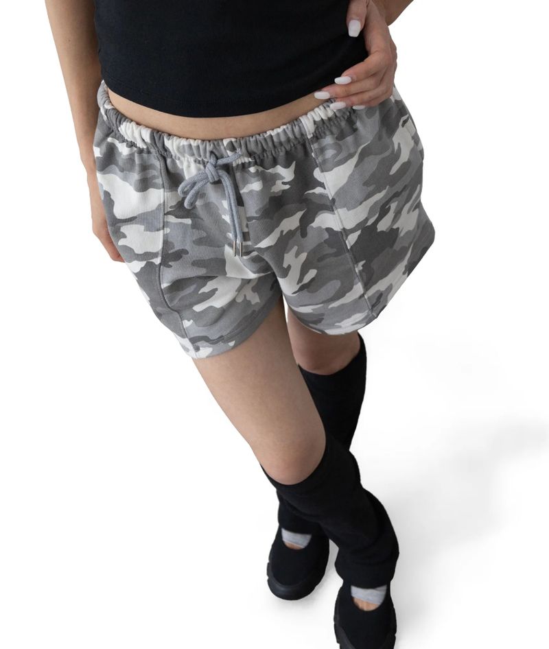 Sandy Camo Training Shorts