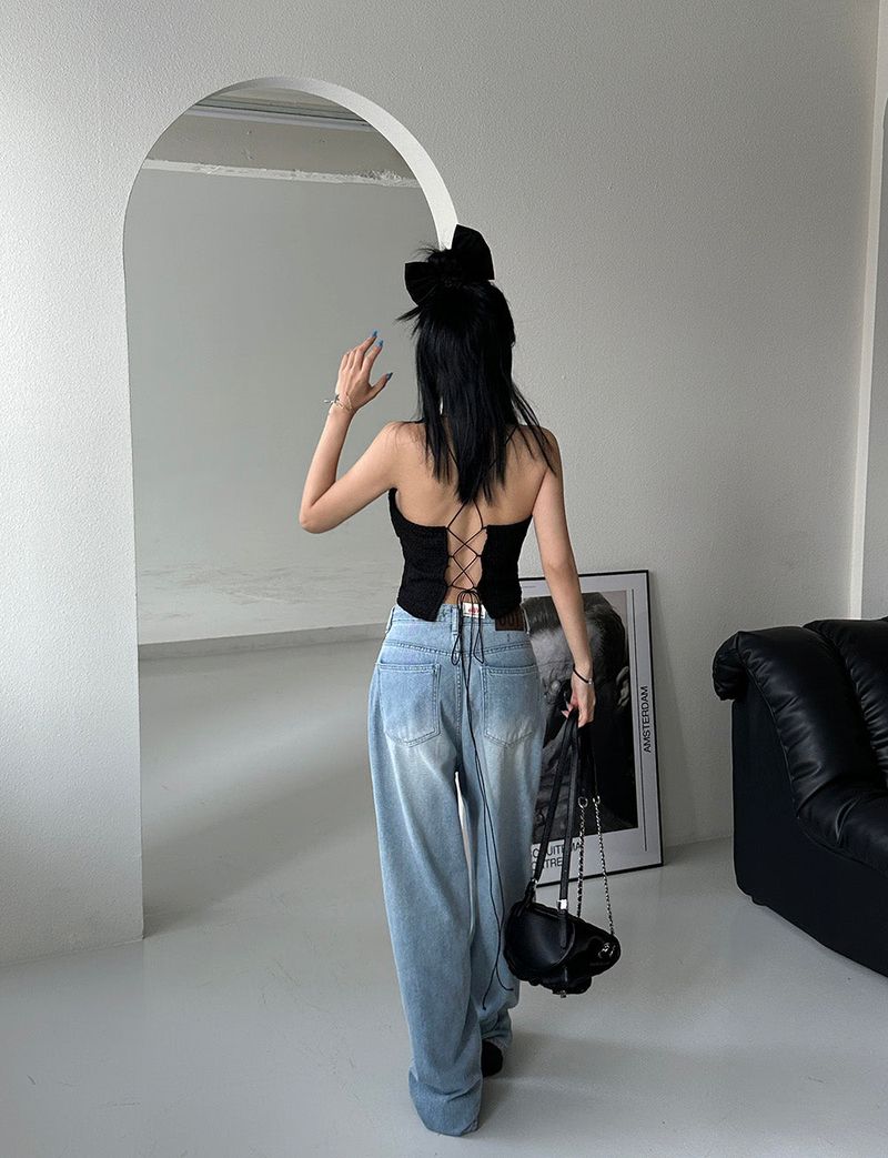 Fore Summer Light Blue Wide Pants