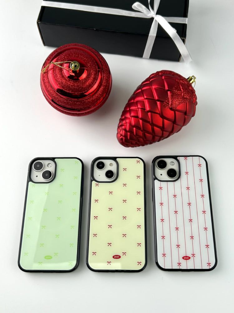 Strip Ribbon Magsafe Glass Bumper Case