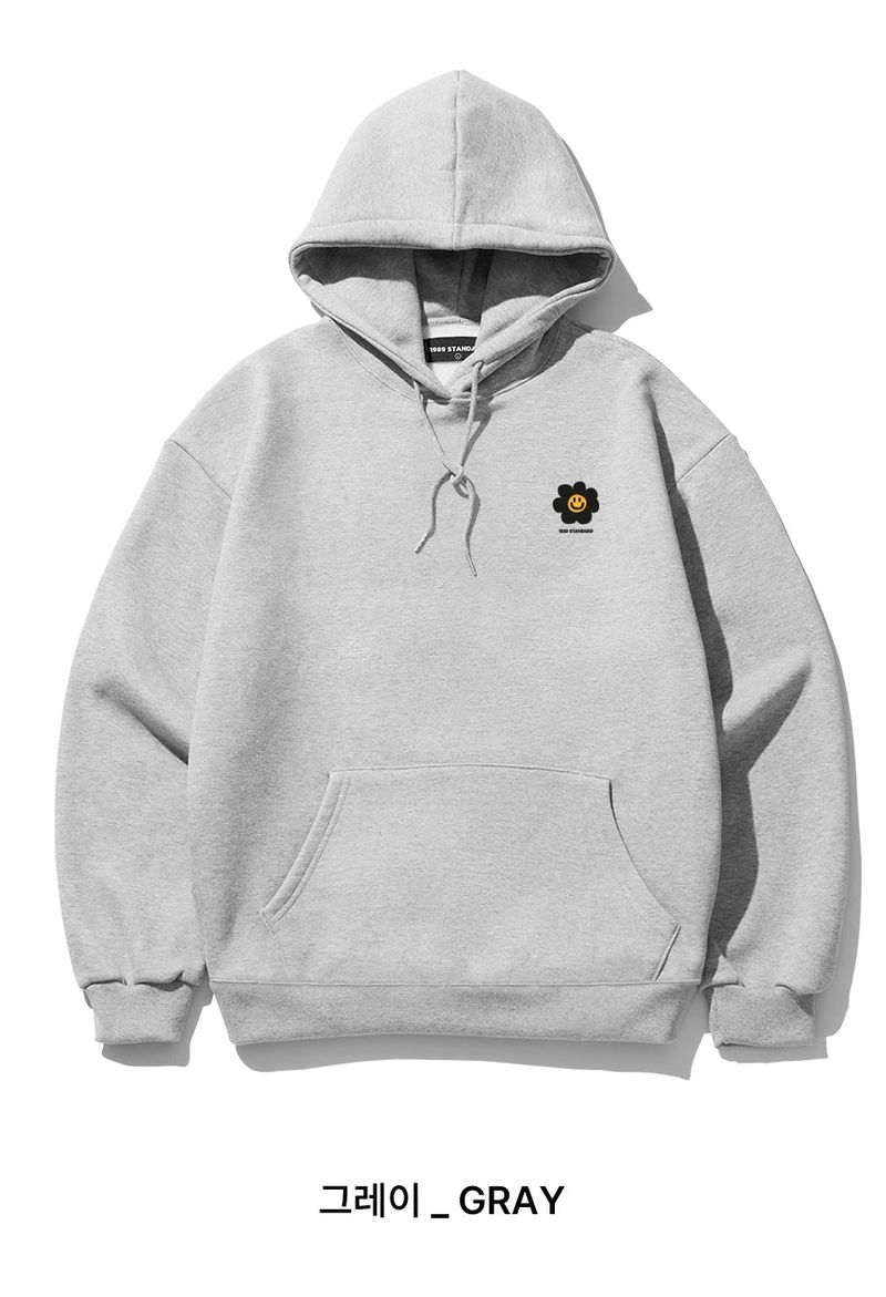 1989STANDARD(1989スタンダード)の「BACK SMILE FLOWER Hoodie(STHSTD-0107)(Tops)」