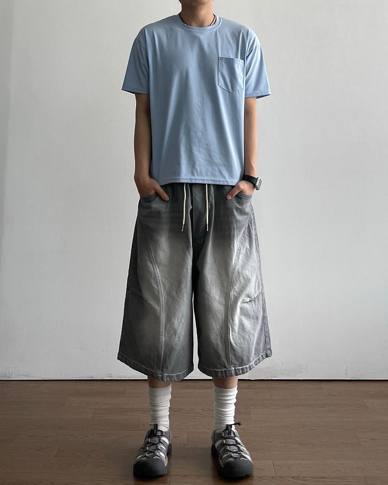 Rowing Bermuda Denim Pants