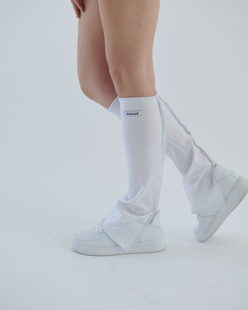 Ontheshell Light Leg Wamer - White