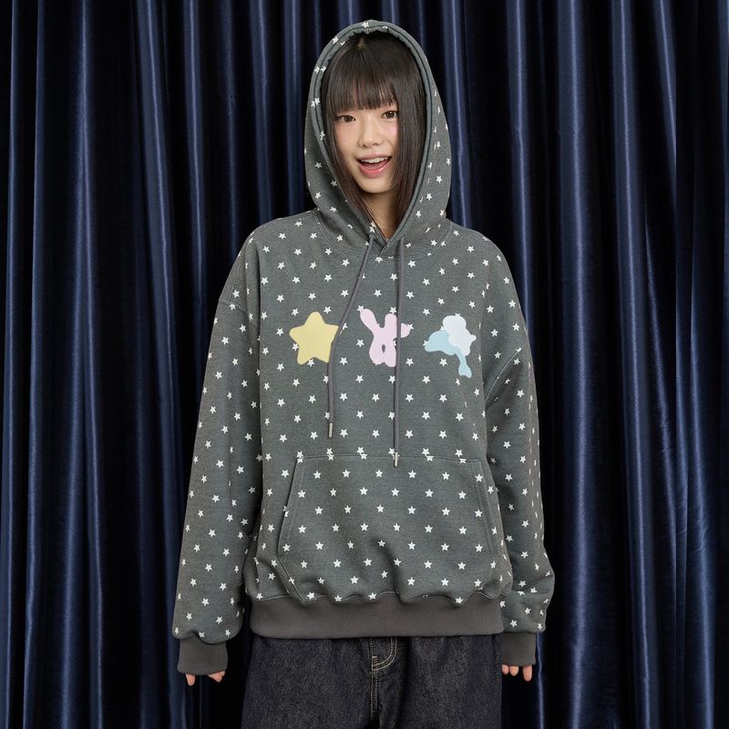 Spray Star Dolphin Hoody