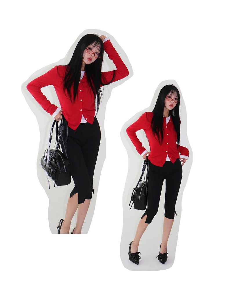Delight-J（ディライトジェイ）の「4 colors Basic Simple Cardigan（Tops）」