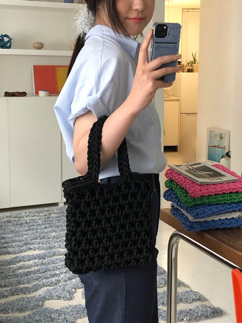 fruit net bag (black)
