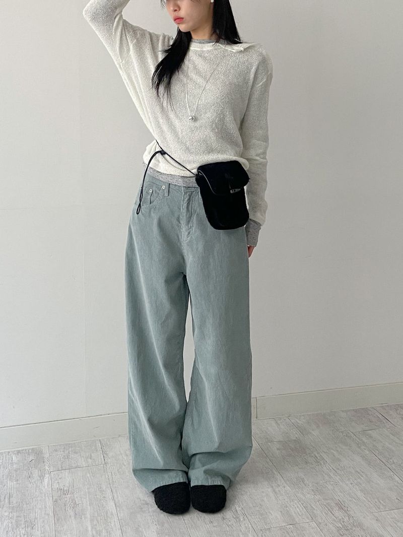 Toggle Fur Mini Crossbody Bag