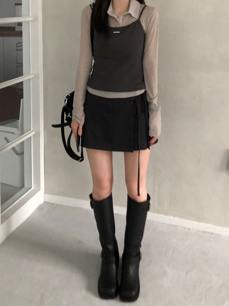 Wrap Skirt (2 colors)