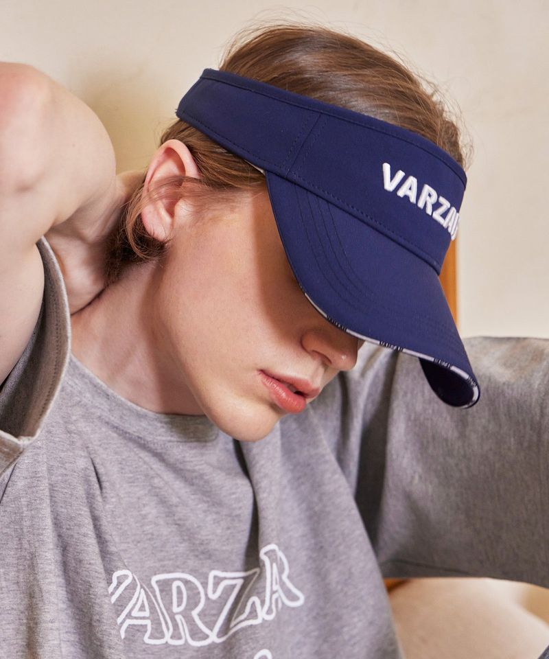 VARZAR(バザール)の「サンドイッチバイザーサンキャップ(帽子)」