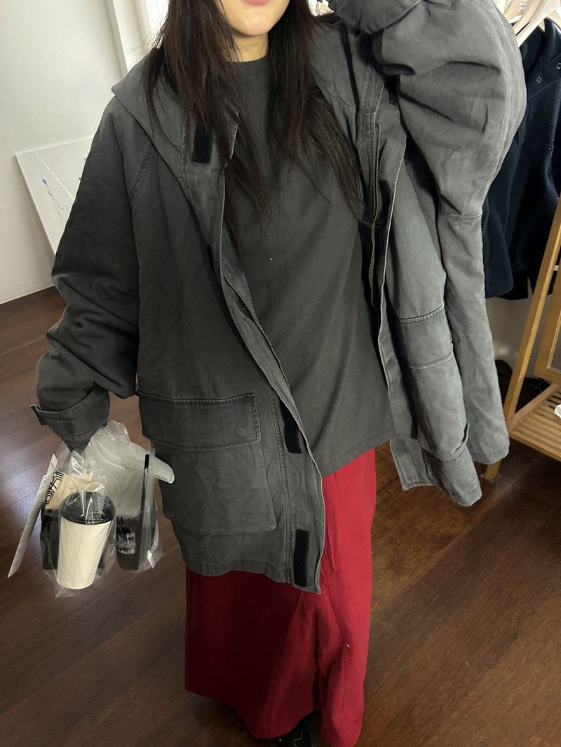(3color) coki maxi long sk
