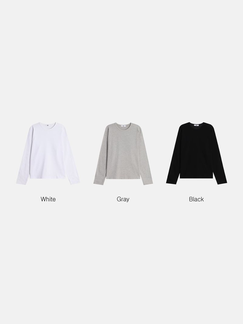 Cropped Panel Long Sleeve