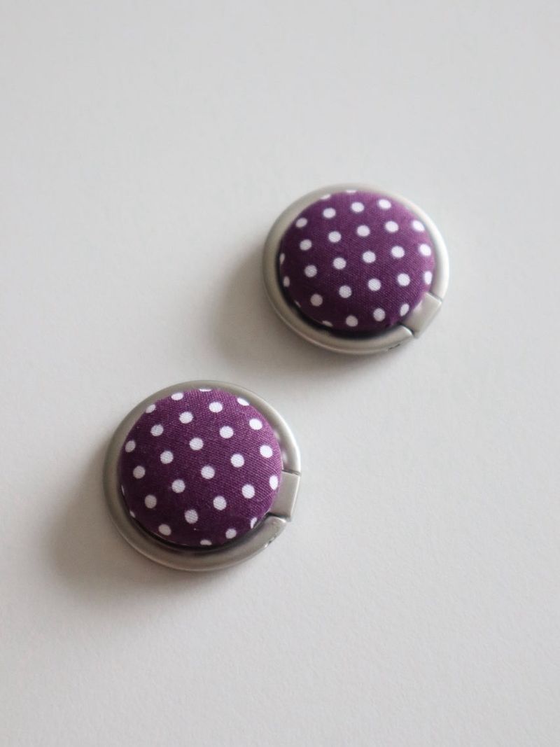 Orb（オーアルビー）の「[MADE] Orb dot ring • purple (limited)（Smartphone Accessories）」