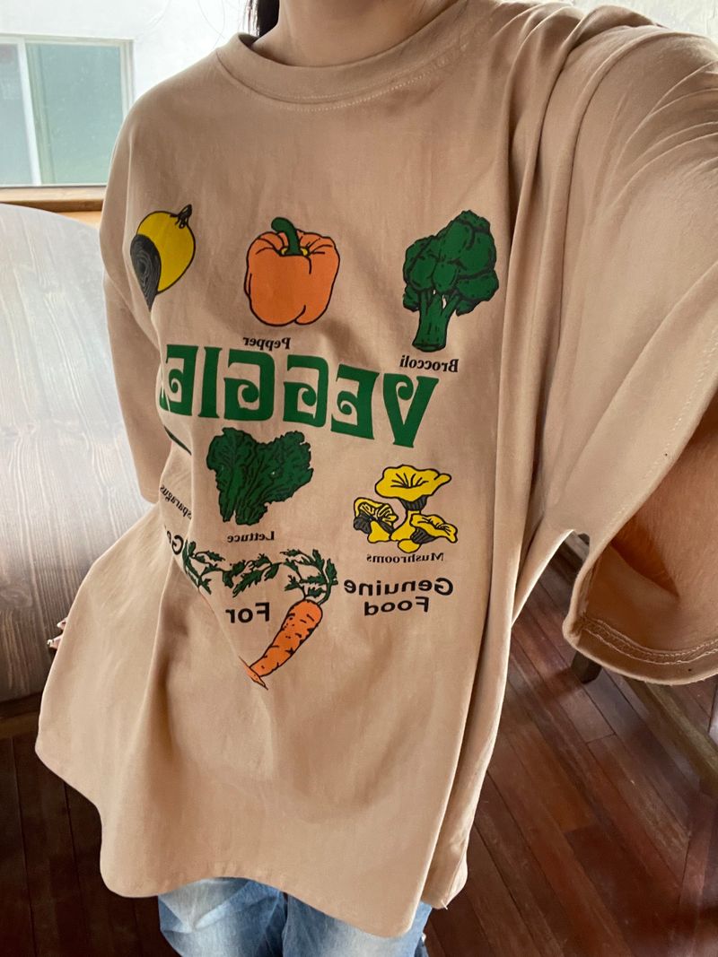 Carrot boxy t