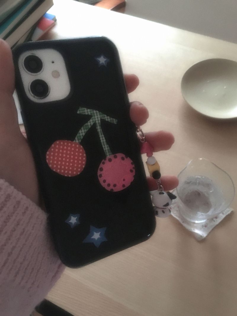 チェリーグラスバンパーケース( Black )
