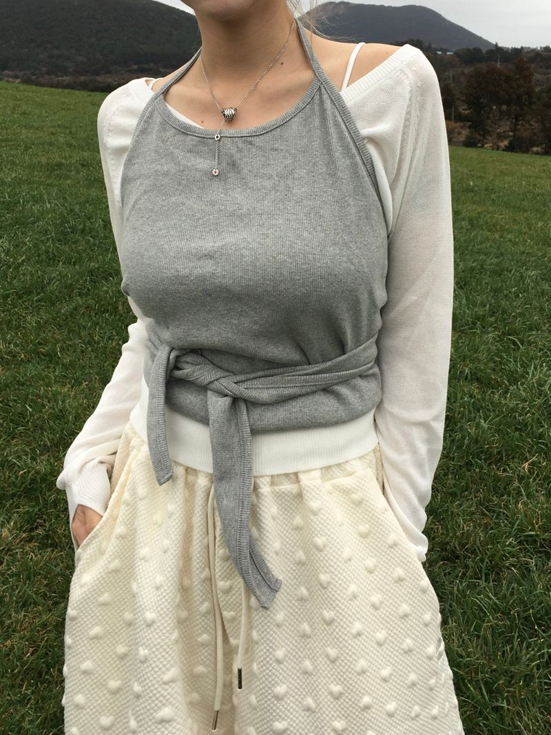 RITCORE(リットコア)の「All-Day V-Neck Sleeveless Team Knit (6c)(Tops)」
