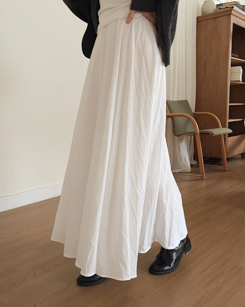 MAYBINS(メイビンス)の「Sudi banding long skirt(Skirts)」