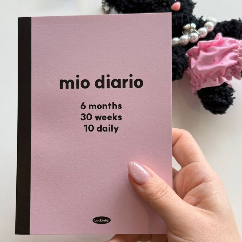 LUCKYDIP（ラッキーディップ）の「mio diario - フルタームタイプ6ヶ月ダイアリー（雑貨/ステーショナリー）」